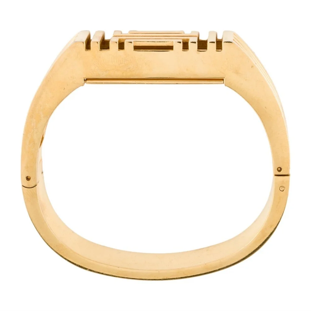 Tory Burch Fitbit Metal Hinged Bracelet